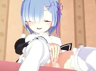 Re:Zero - Rem Caught Masturbating - 250 Subscribers Special 3D Hentai [HD, MMD, AMV, MAD, Koikatsu]