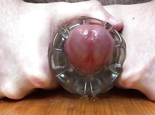 Guy Humping Fleshlight And loud Moaning Cumshot - Intense Hard Moaning