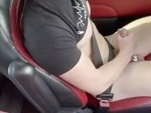 Had to Pull Over to Cum (Jerking Off While Driving)