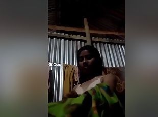 Today Exclusive -cute Village Girl Change Her Cloths