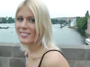 Tour On Prague With Wild Sex With Sweet Cat