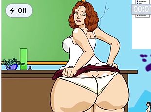 Cartoon sex: Interracial Black On White