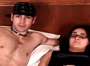 Hardcore cam show with horny couple