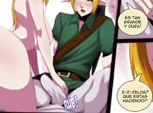 Link recibe el apretado coño de Zelda como recompensaxx