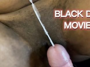 Ebony fuck white guy and cum on pussy