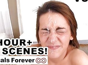 Facials Forever Compilation XX Facials from Top Web Models Over 1 Hour - Volume 13