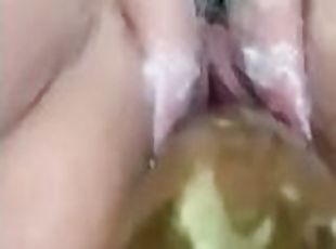 masturbação, orgasmo, amador, mulher-madura, brinquedo, latina, bbw, puta-slut, pov, dildo