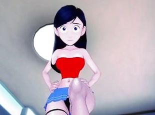 Violet Parr The Incredibles Feet Hentai POV