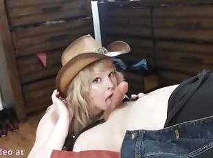 cowgirl RosieKawaii loves sucking dick x