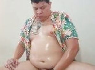 pai, grande, pénis-grande, gay, excitante, fetiche, sozinho, paizinho, tatuagem, pénis