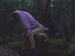 We were Horny and ended up FUCKING in Public Park close to our home- We almost get caught!