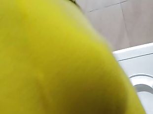Hot man with yellow inner