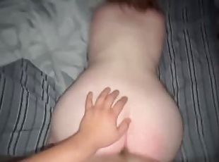 Girlfriend has intense orgasm