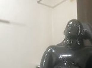 orgasme, bdsm, fetisj, latex, bondage, støvler, maske, gummi