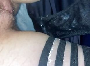 Fem POV: Creamy Panties After My Cuckold Husband Came in Them After My Neighbor Came in Me!
