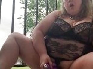 Labasan, Publiko, Baguhan, Laruan, Bbw, Tamod, Laruang titi, Solo