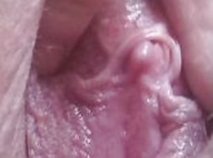 klitta, masturbation, orgasm, fitta-pussy, amatör, tonåring, bbw, vått, liten, saftig