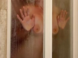 I love how she screams and moans in the shower