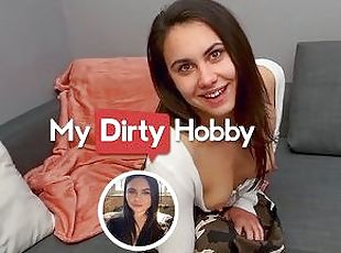 MyDirtyHobby - Petite amateur creampied