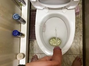 Morning toilet POV 4K