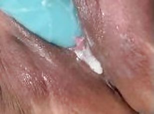 Bbw Creampie masturbation