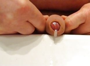 Horny Daddys Edging Session Leads Into a Messy Cumshot