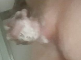 baignade, fisting, masturbation, amateur, mature, ejaculation-sur-le-corps, branlette, douche, solo