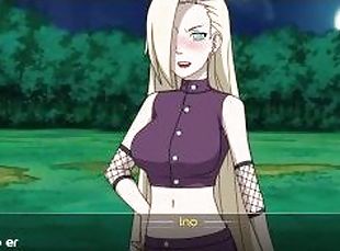 Ino Yamanaka chupando una polla-hentai 2d