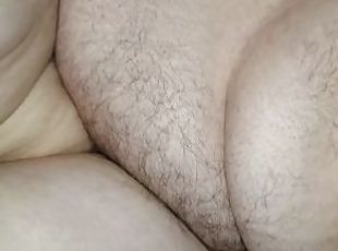 Big man pounds BBW thick pussy