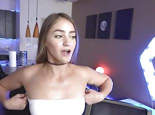 thick teen rides her big dick step dad