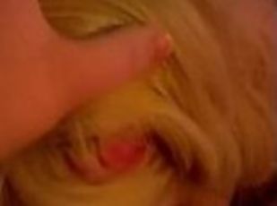 Sexy trans MILF in her first bj video 2020