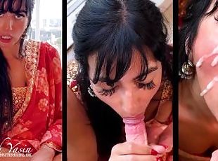 Bhabi Aaliyah Yasin gets a big facial during Eid #BeforeDuringAfter