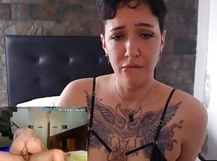 Reaccin - Mirando porno argentino - Milfangelqueen FT LuenOk