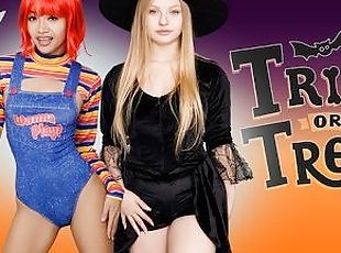 Trick or Threesome - DadCrush Halloween Porn