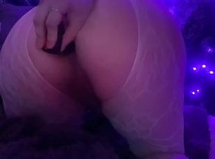 Watch me tease myself before I squirt ON MY CAMERA with butt plug in