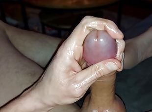 Cumshot on big cock POV 38